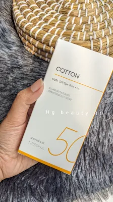 Missha All Around Safe Block Cotton Sunscreen SPF50+ 50ml